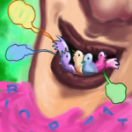Illustratie voor blogpraat